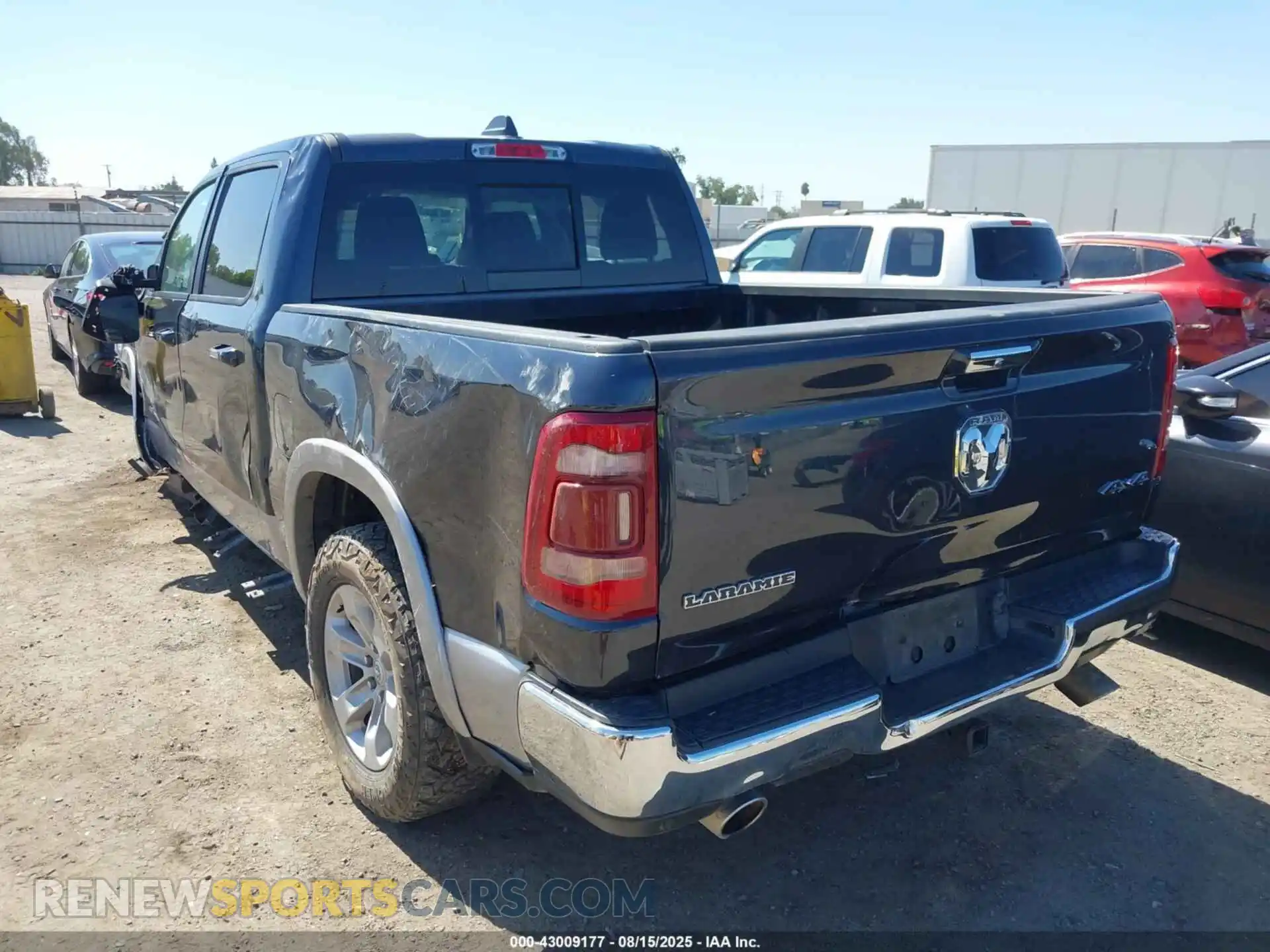 3 Photograph of a damaged car 1C6SRFJT7MN514194 RAM 1500 2021