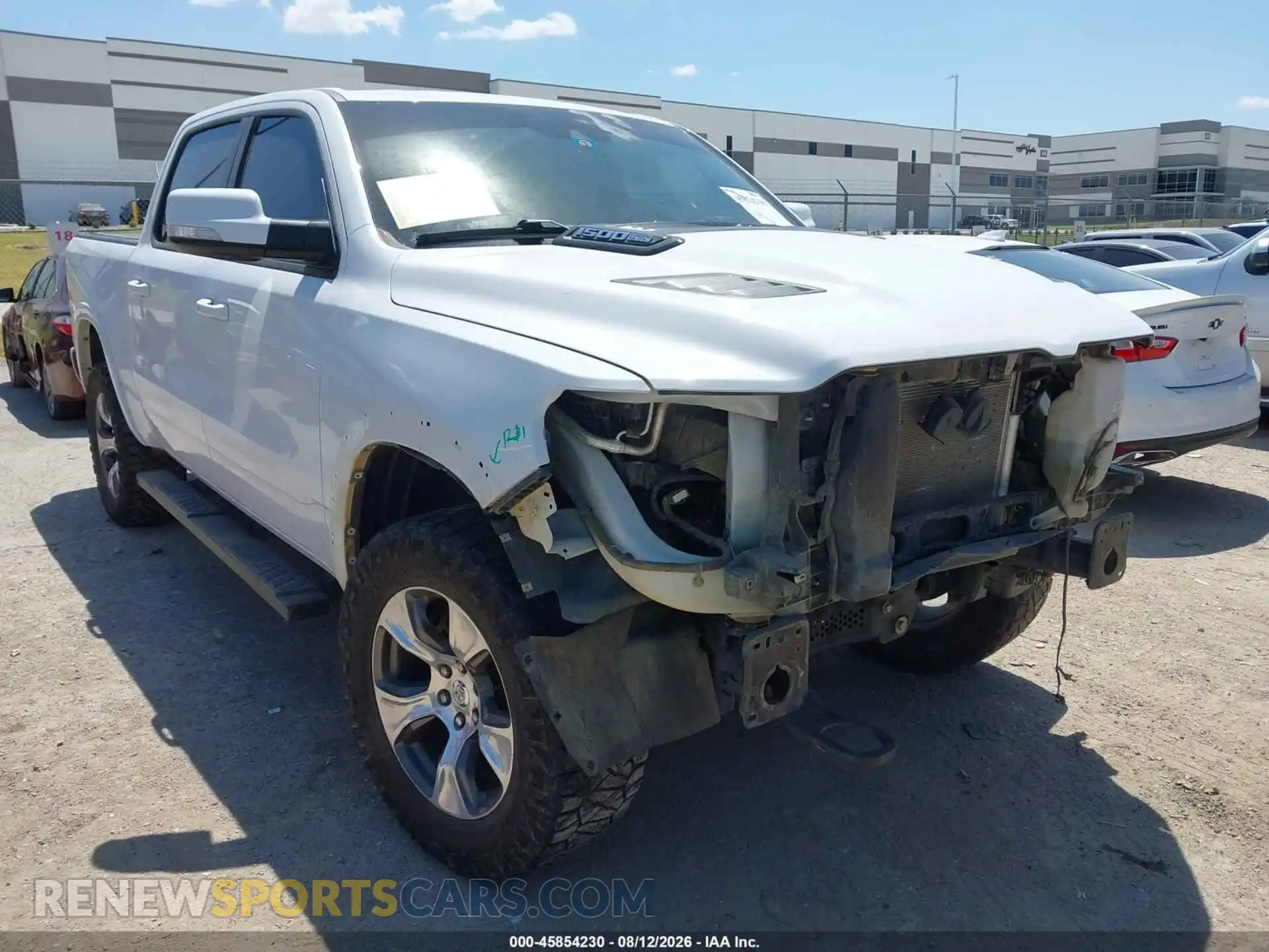 1 Photograph of a damaged car 1C6SRFJT7MN737142 RAM 1500 2021