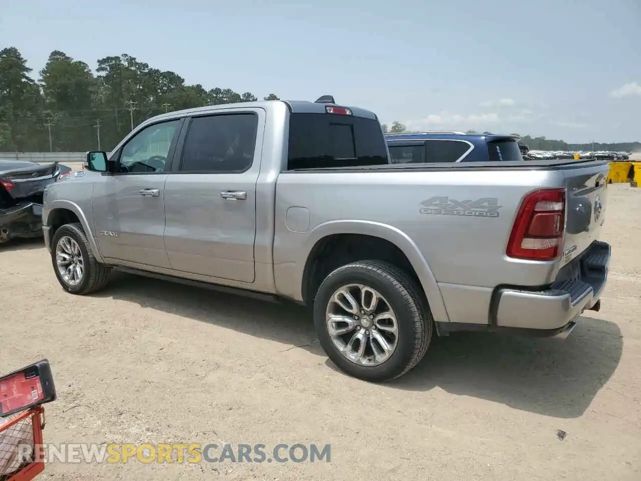 2 Photograph of a damaged car 1C6SRFJT8MN508856 RAM 1500 2021
