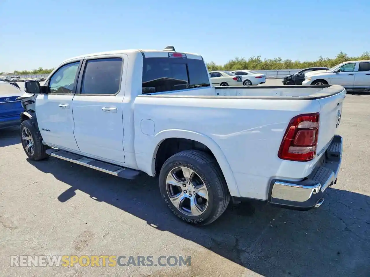 2 Photograph of a damaged car 1C6SRFJT9MN792997 RAM 1500 2021
