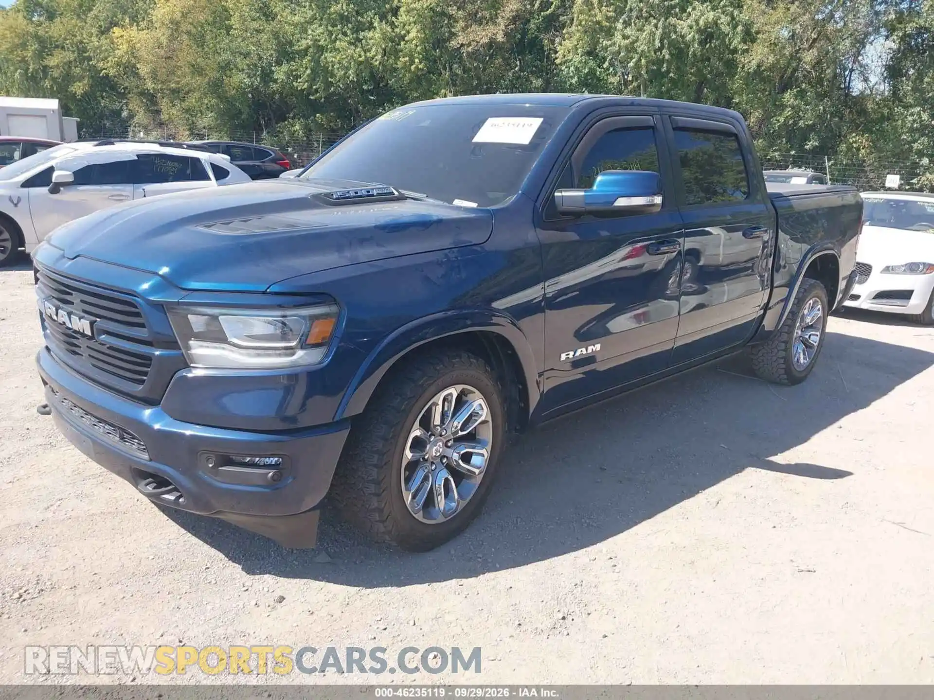 2 fotografías del automóvil dañado 1C6SRFJTXMN604620 RAM 1500 2021