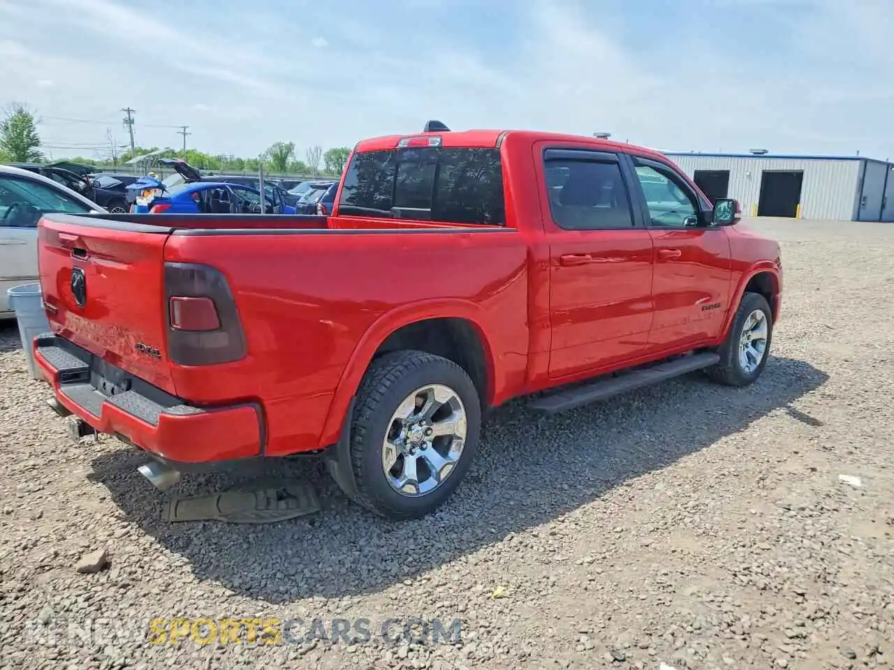 3 Photograph of a damaged car 1C6SRFJTXMN789252 RAM 1500 2021