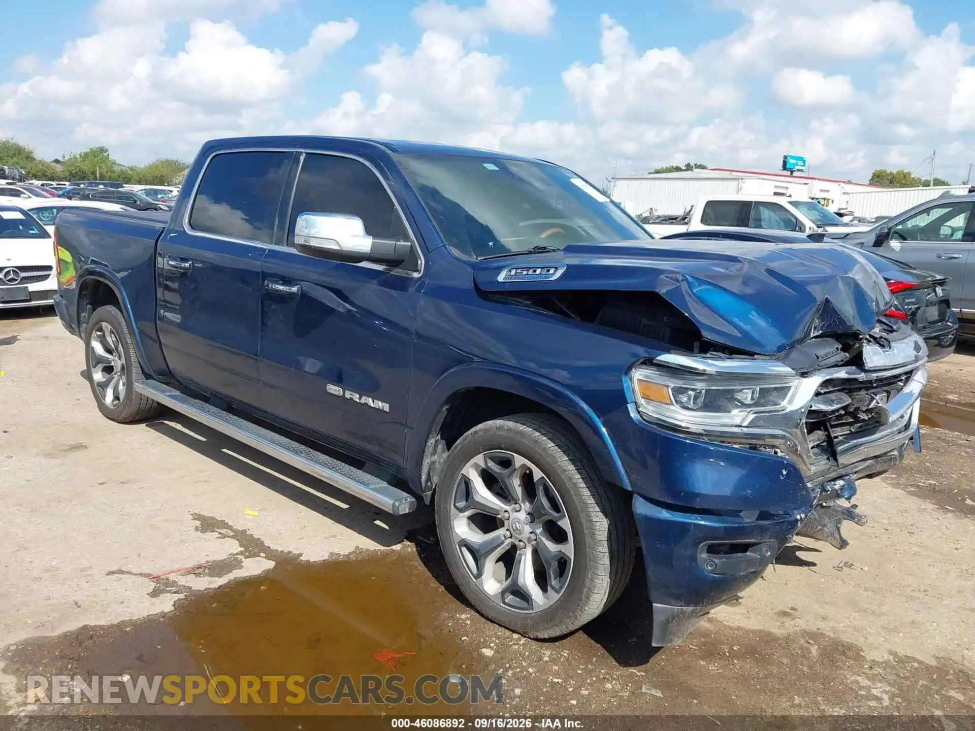1 Photograph of a damaged car 1C6SRFKT6MN823508 RAM 1500 2021