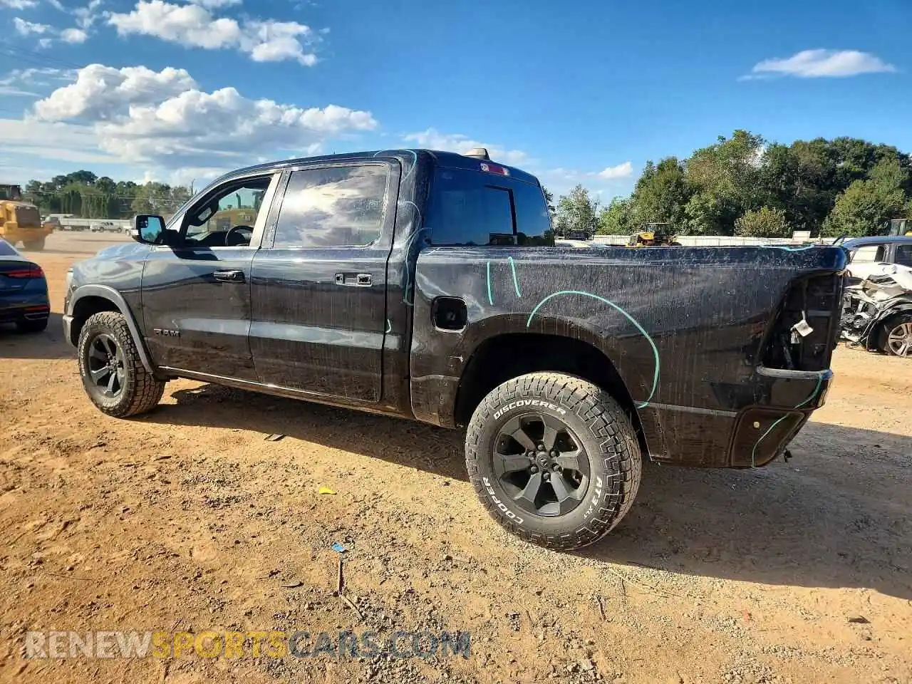 2 Фотография поврежденного автомобиля 1C6SRFLM4MN741798 RAM 1500 2021