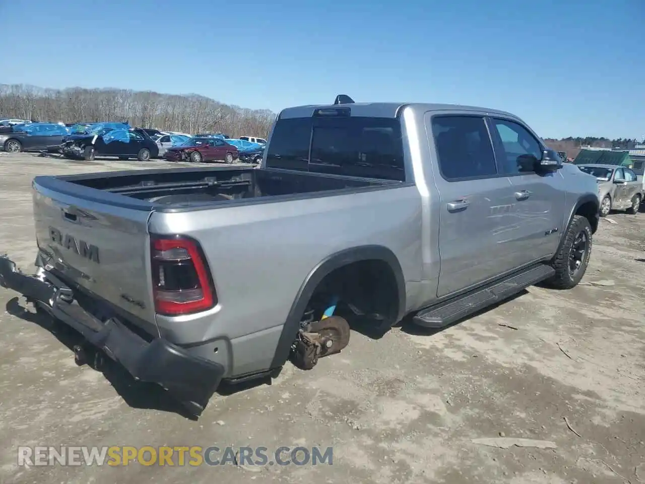 3 Photograph of a damaged car 1C6SRFLT0MN579062 RAM 1500 2021