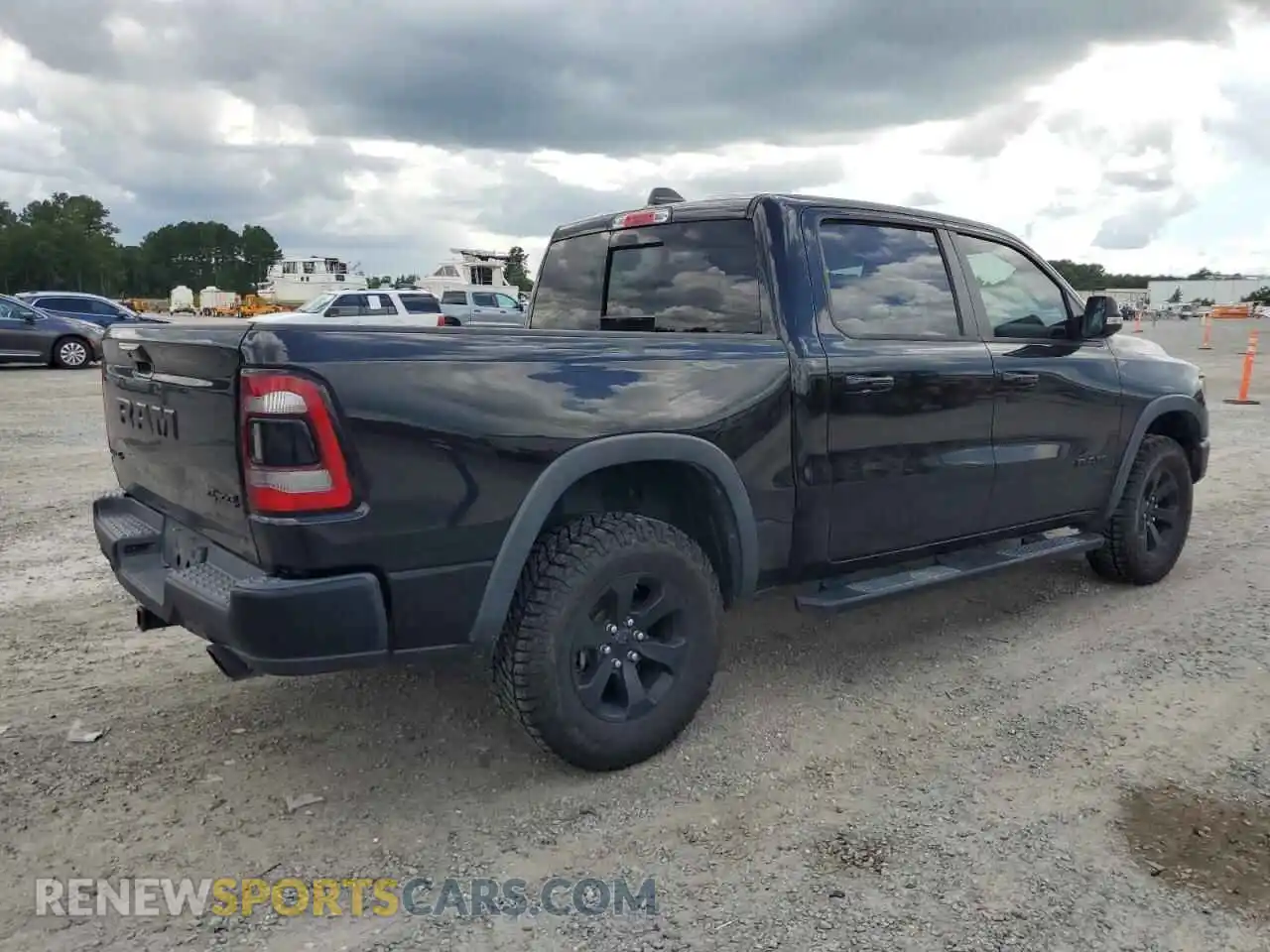 3 Фотография поврежденного автомобиля 1C6SRFLT3MN591805 RAM 1500 2021