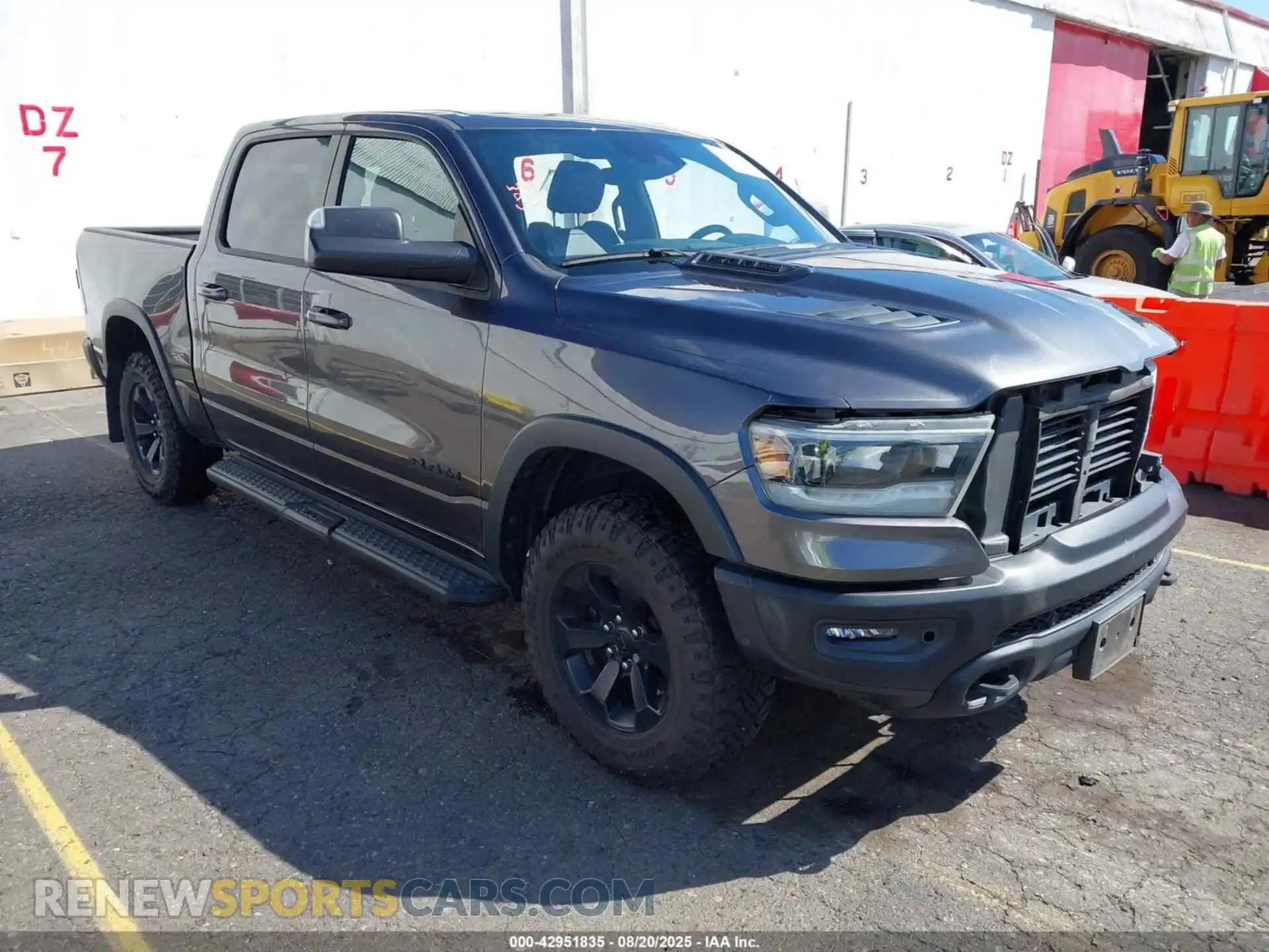 1 Photograph of a damaged car 1C6SRFLT3MN684548 RAM 1500 2021
