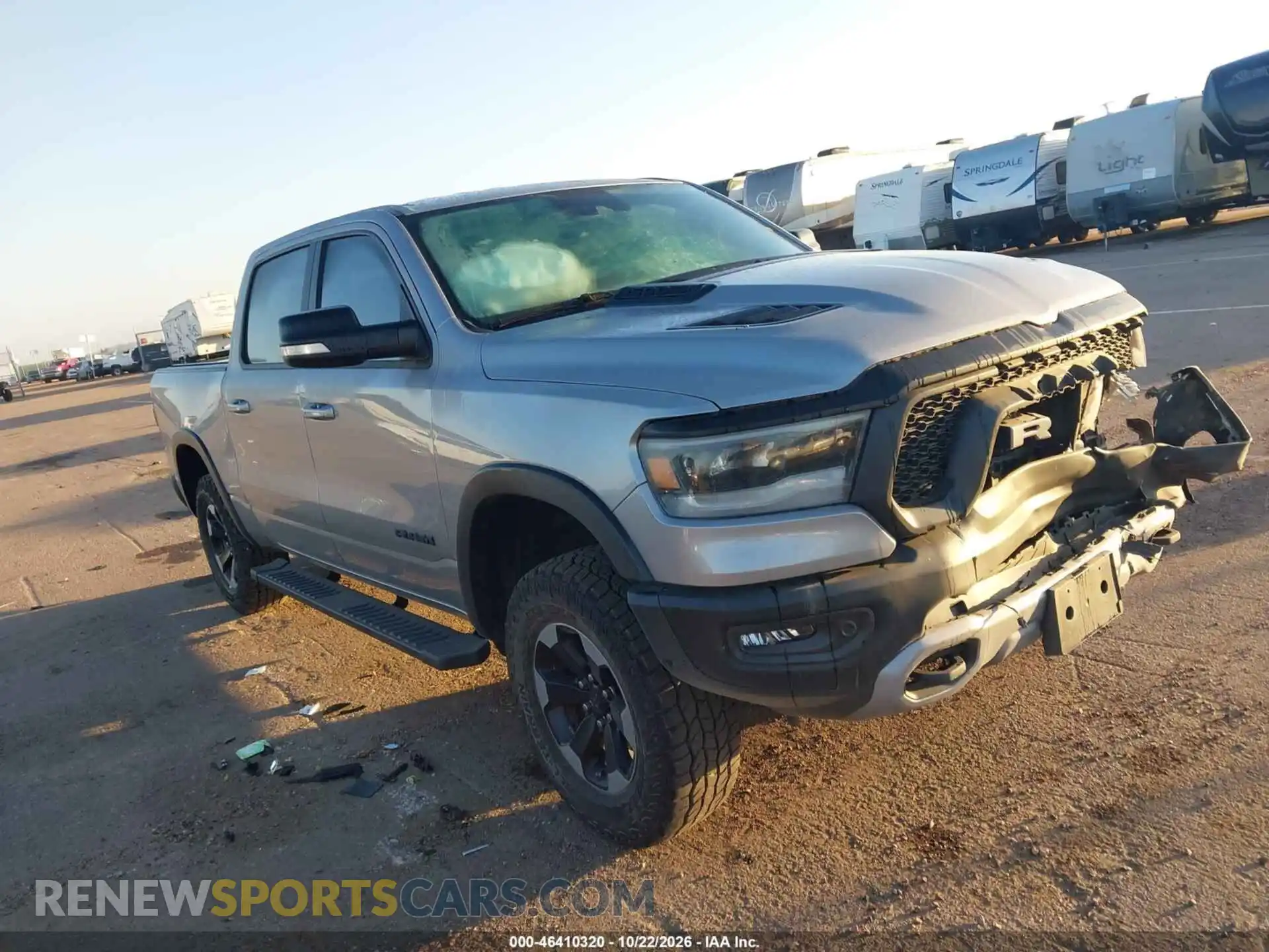 1 Фотография поврежденного автомобиля 1C6SRFLT5MN519701 RAM 1500 2021