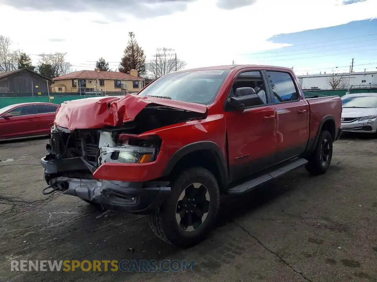 1 fotografías del automóvil dañado 1C6SRFLT8MN807146 RAM 1500 2021