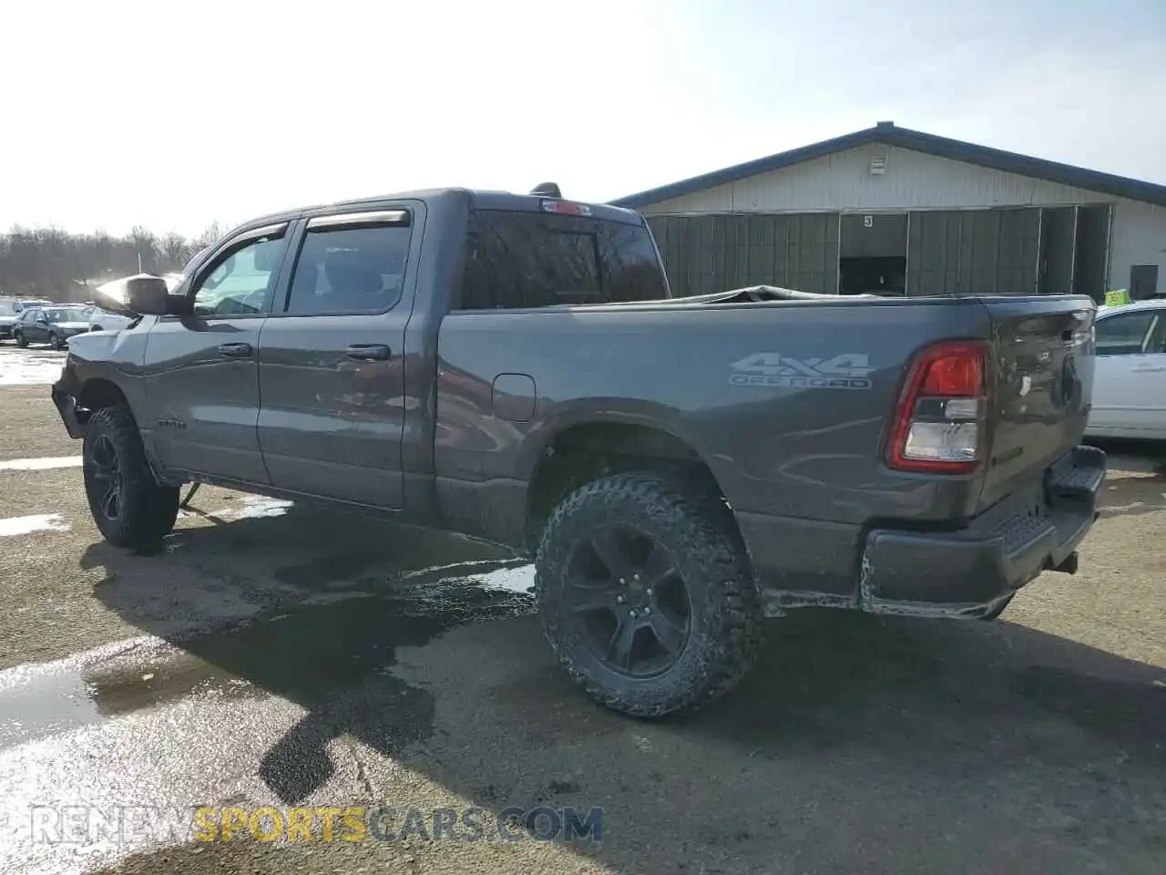 2 Photograph of a damaged car 1C6SRFMM6MN703536 RAM 1500 2021