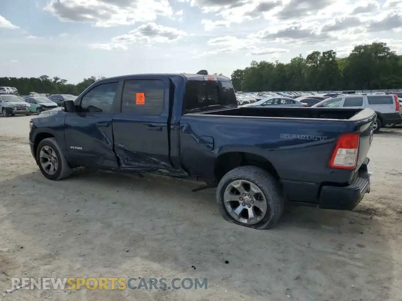 2 Photograph of a damaged car 1C6SRFMT0MN725619 RAM 1500 2021