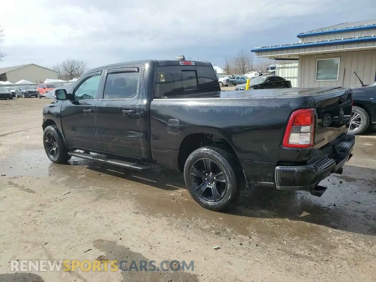 2 Photograph of a damaged car 1C6SRFMT4MN602776 RAM 1500 2021