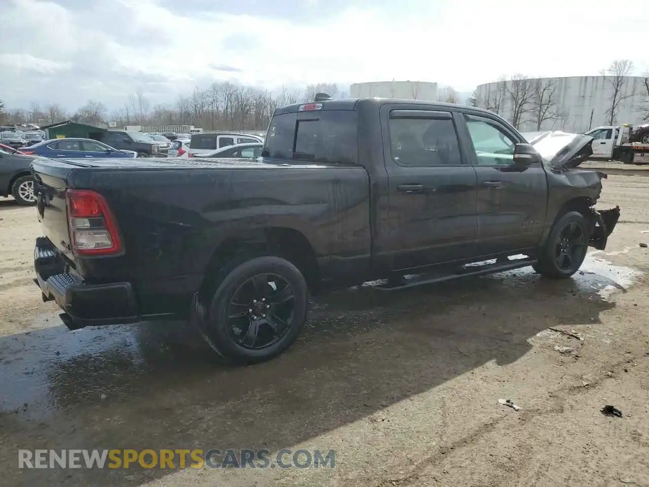 3 Photograph of a damaged car 1C6SRFMT4MN602776 RAM 1500 2021