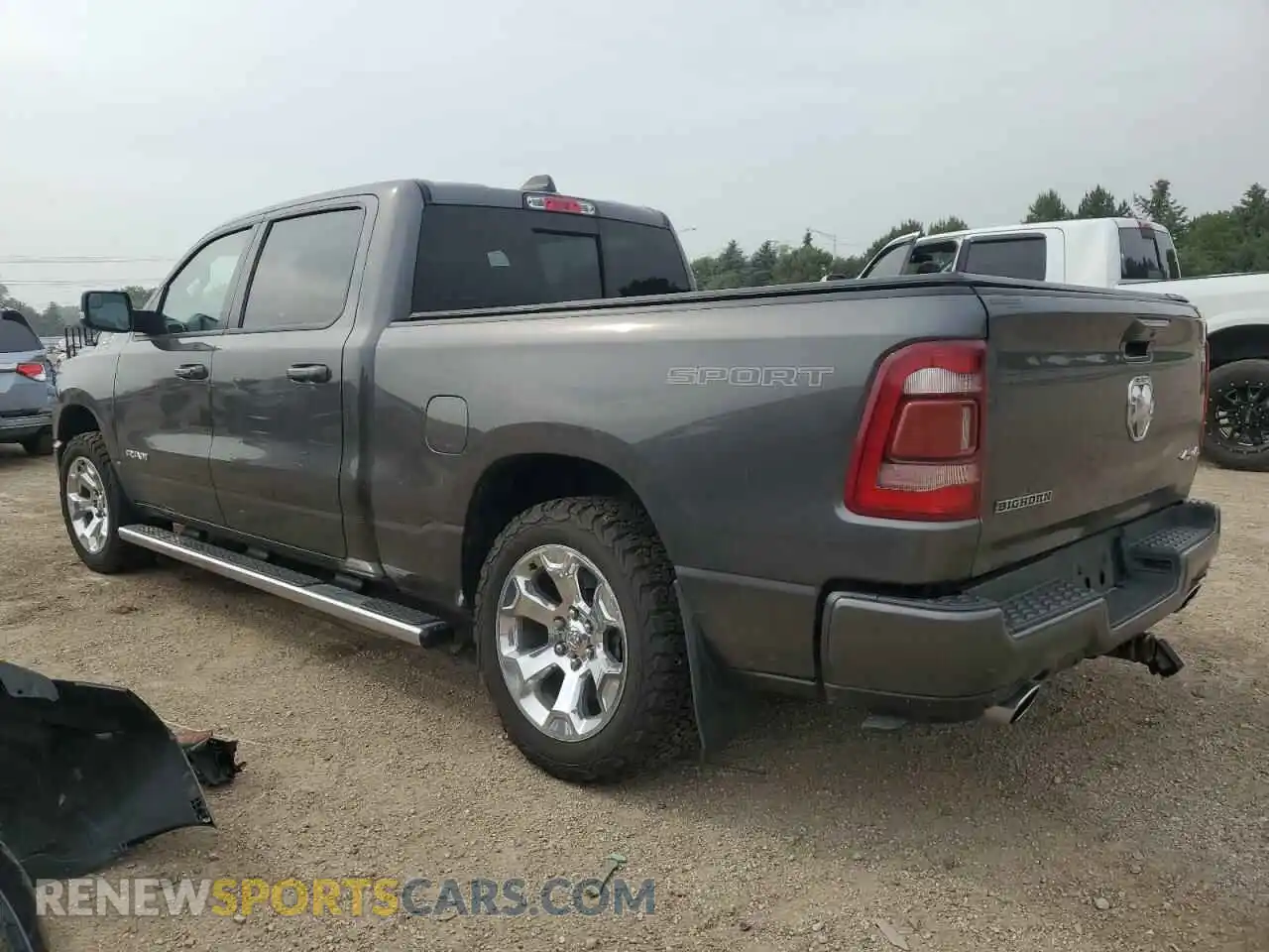 2 Photograph of a damaged car 1C6SRFMT4MN620954 RAM 1500 2021