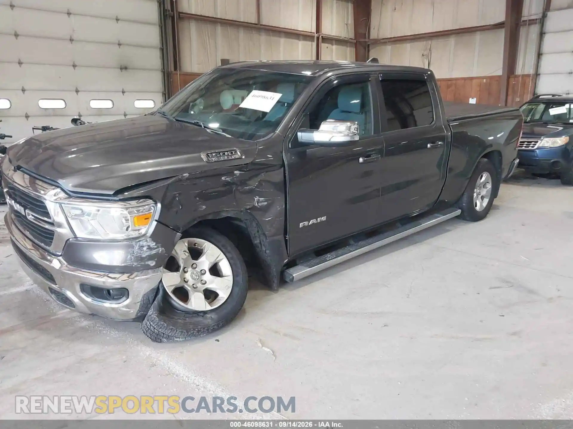 2 Photograph of a damaged car 1C6SRFMT6MN552978 RAM 1500 2021