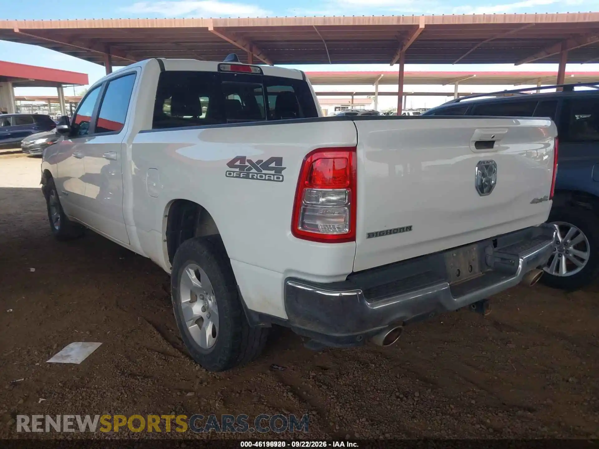 3 Photograph of a damaged car 1C6SRFMT6MN702068 RAM 1500 2021