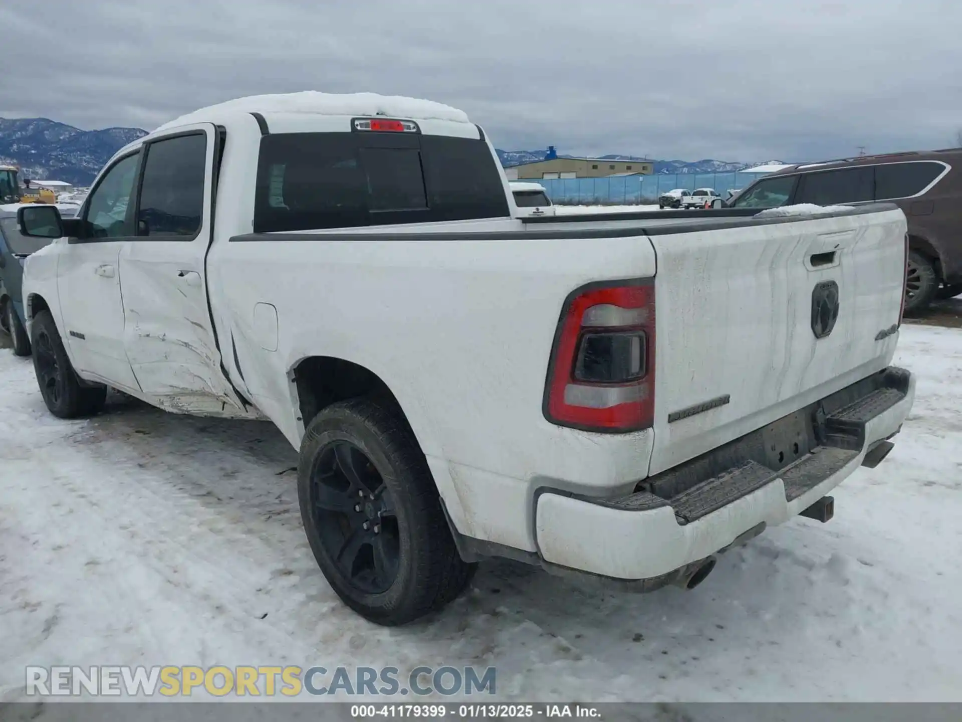 3 Photograph of a damaged car 1C6SRFMTXMN547203 RAM 1500 2021