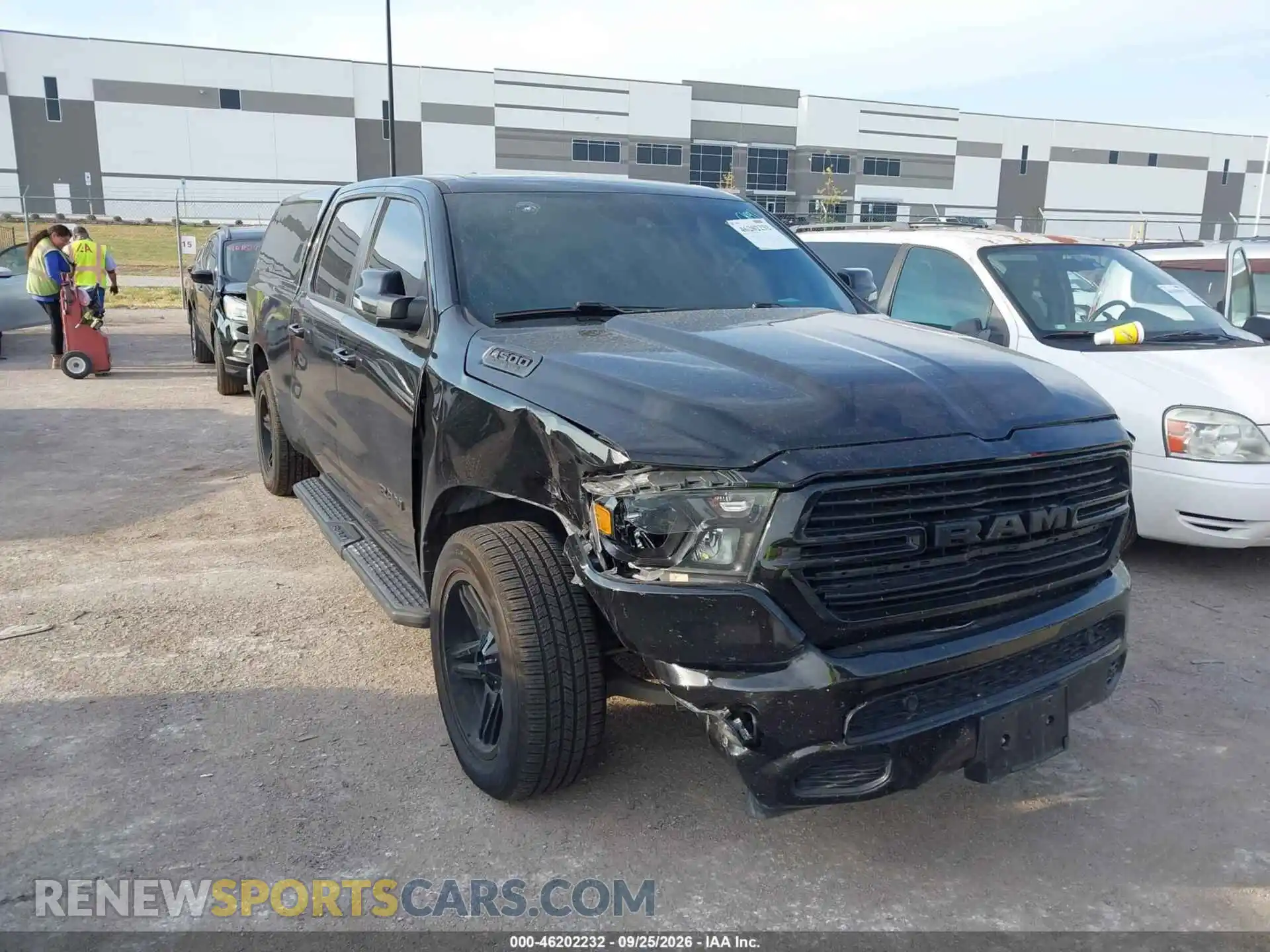 1 fotografías del automóvil dañado 1C6SRFMTXMN764766 RAM 1500 2021