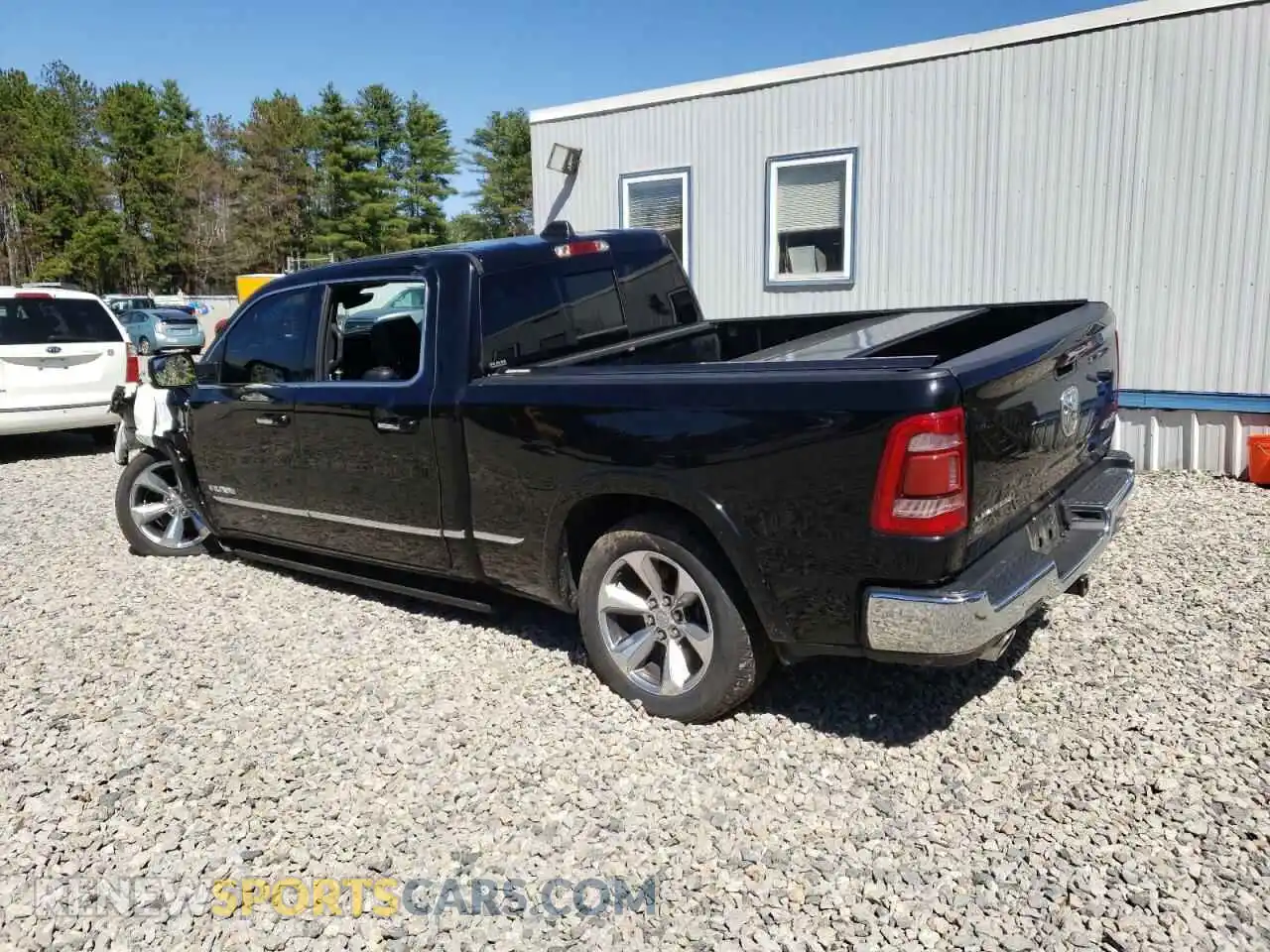 2 Photograph of a damaged car 1C6SRFPT4MN505203 RAM 1500 2021