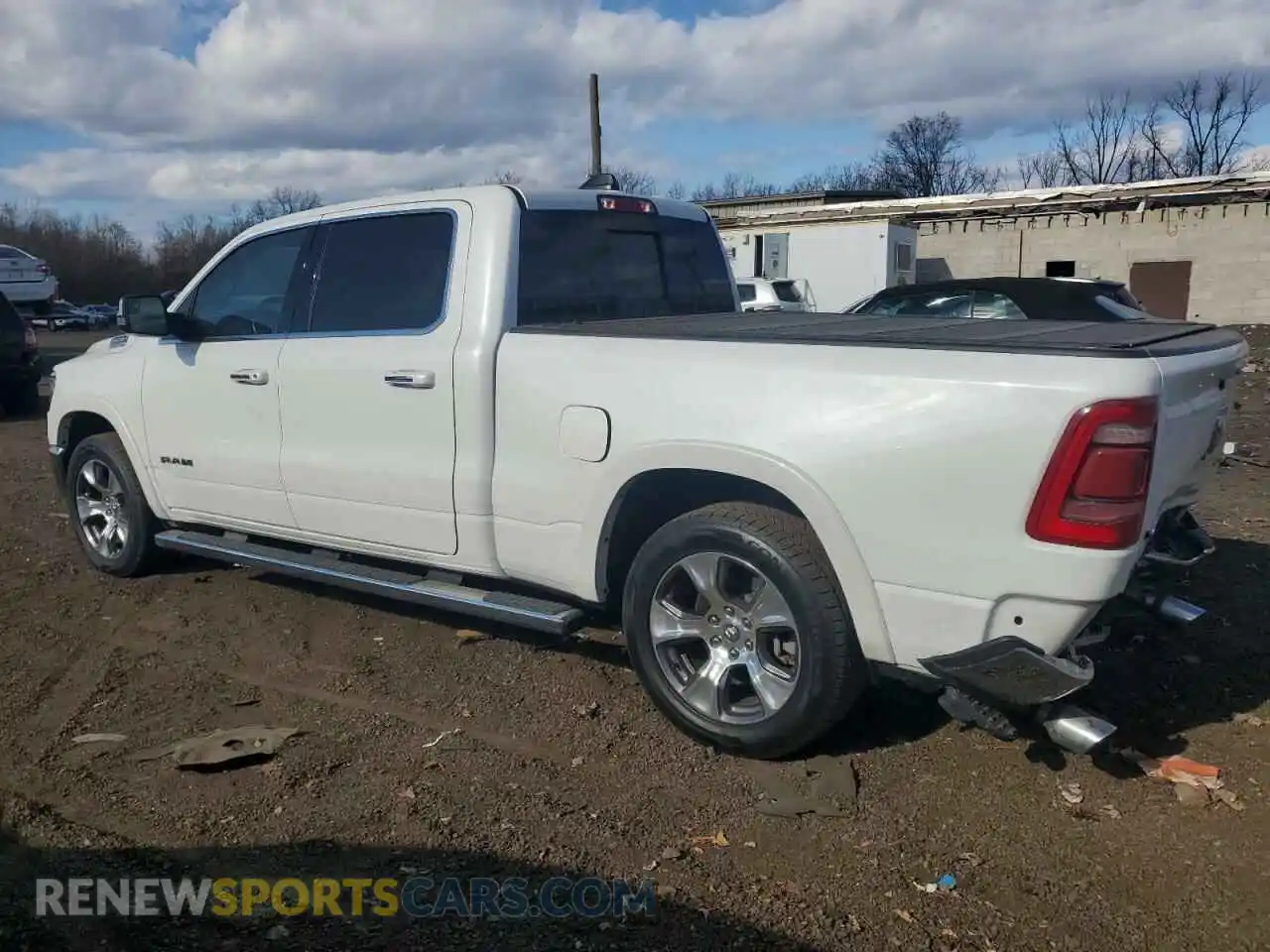 2 fotografías del automóvil dañado 1C6SRFRT2MN567227 RAM 1500 2021