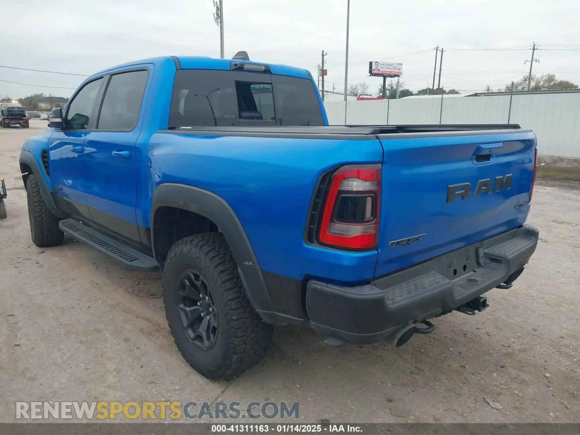 3 Photograph of a damaged car 1C6SRFU91MN685295 RAM 1500 2021