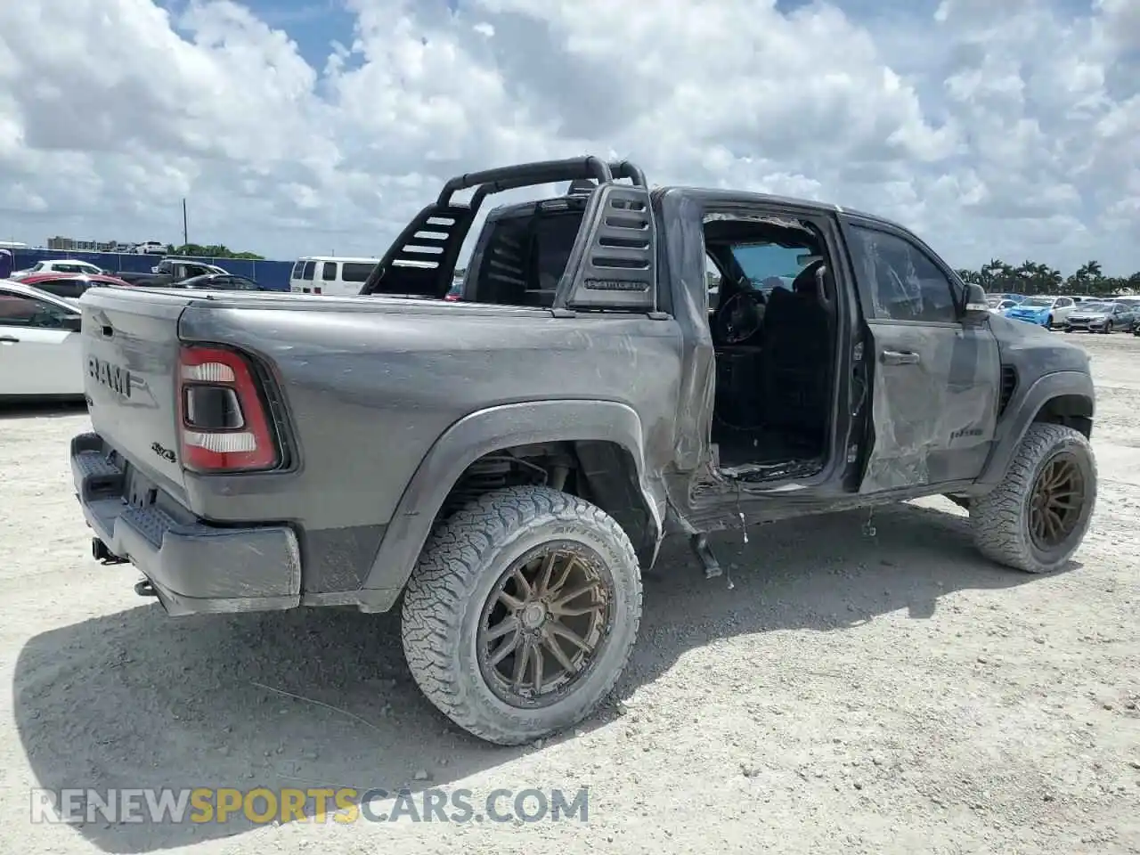 3 Photograph of a damaged car 1C6SRFU95MN804496 RAM 1500 2021