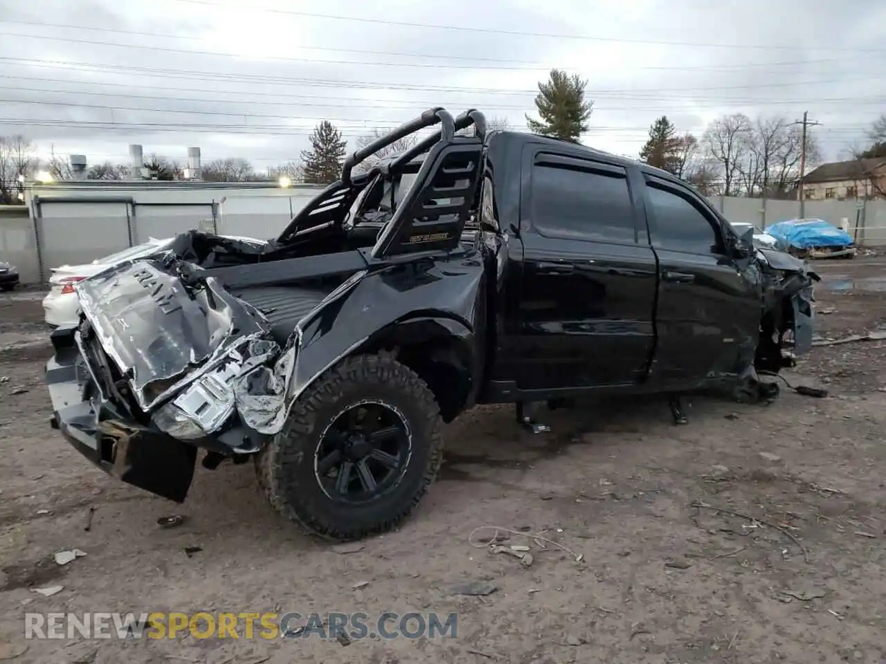 3 Photograph of a damaged car 1C6SRFU97MN826953 RAM 1500 2021