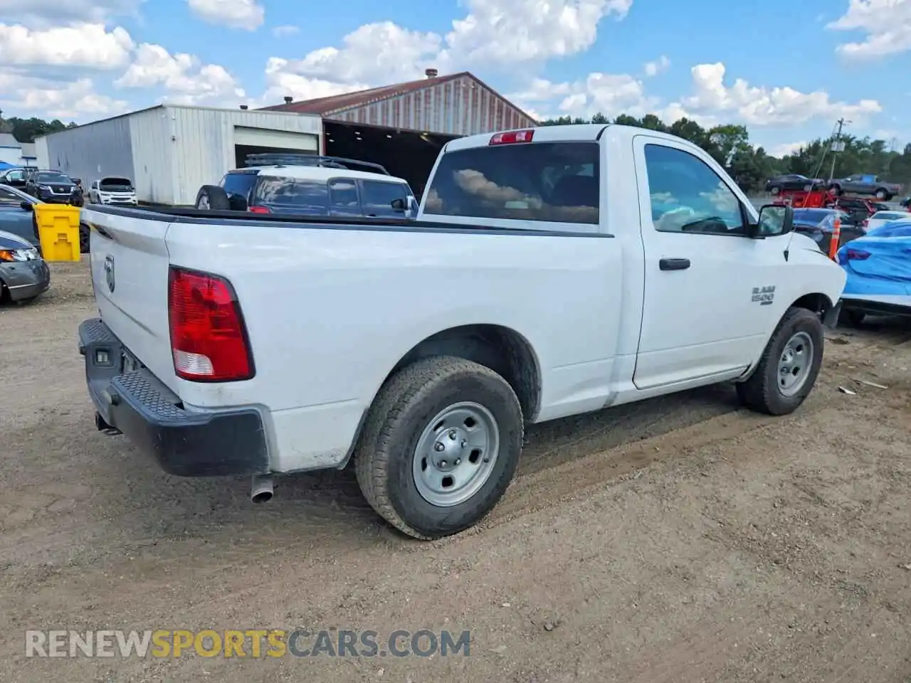 3 Фотография поврежденного автомобиля 3C6JR6AG1MG547666 RAM 1500 2021