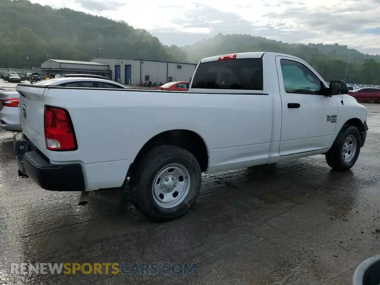 3 Photograph of a damaged car 3C6JR6DG1MG692461 RAM 1500 2021