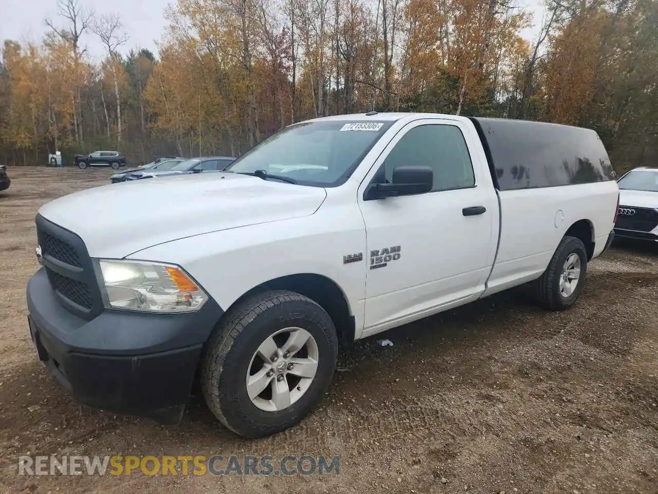 1 Photograph of a damaged car 3C6JR7DT2MG519809 RAM 1500 2021