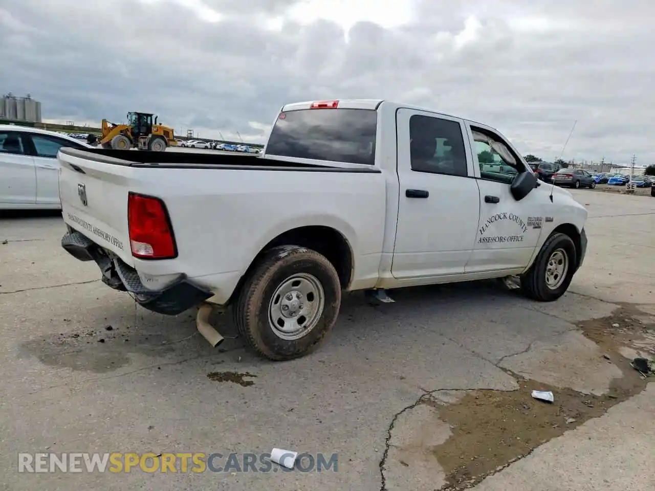 3 Фотография поврежденного автомобиля 3C6RR6KT5MG563142 RAM 1500 2021