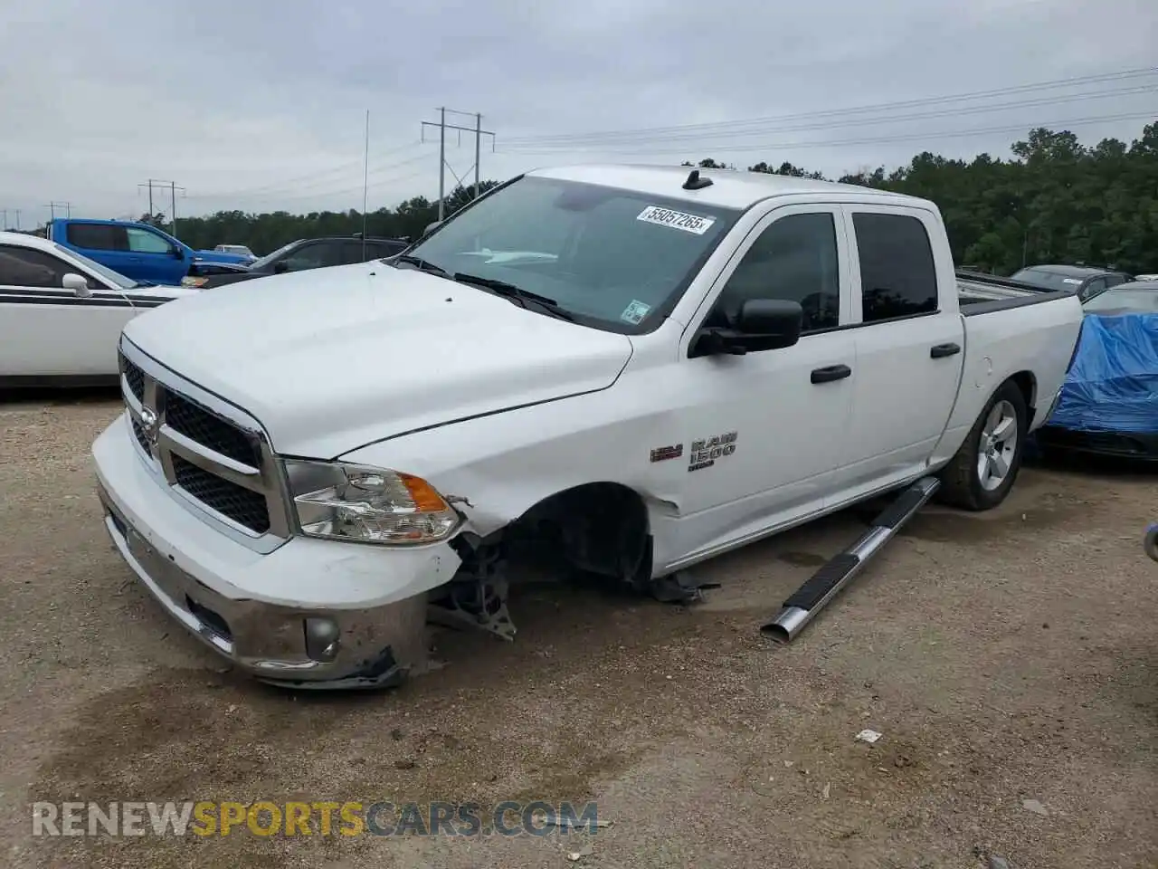 1 fotografías del automóvil dañado 3C6RR6KT8MG708237 RAM 1500 2021