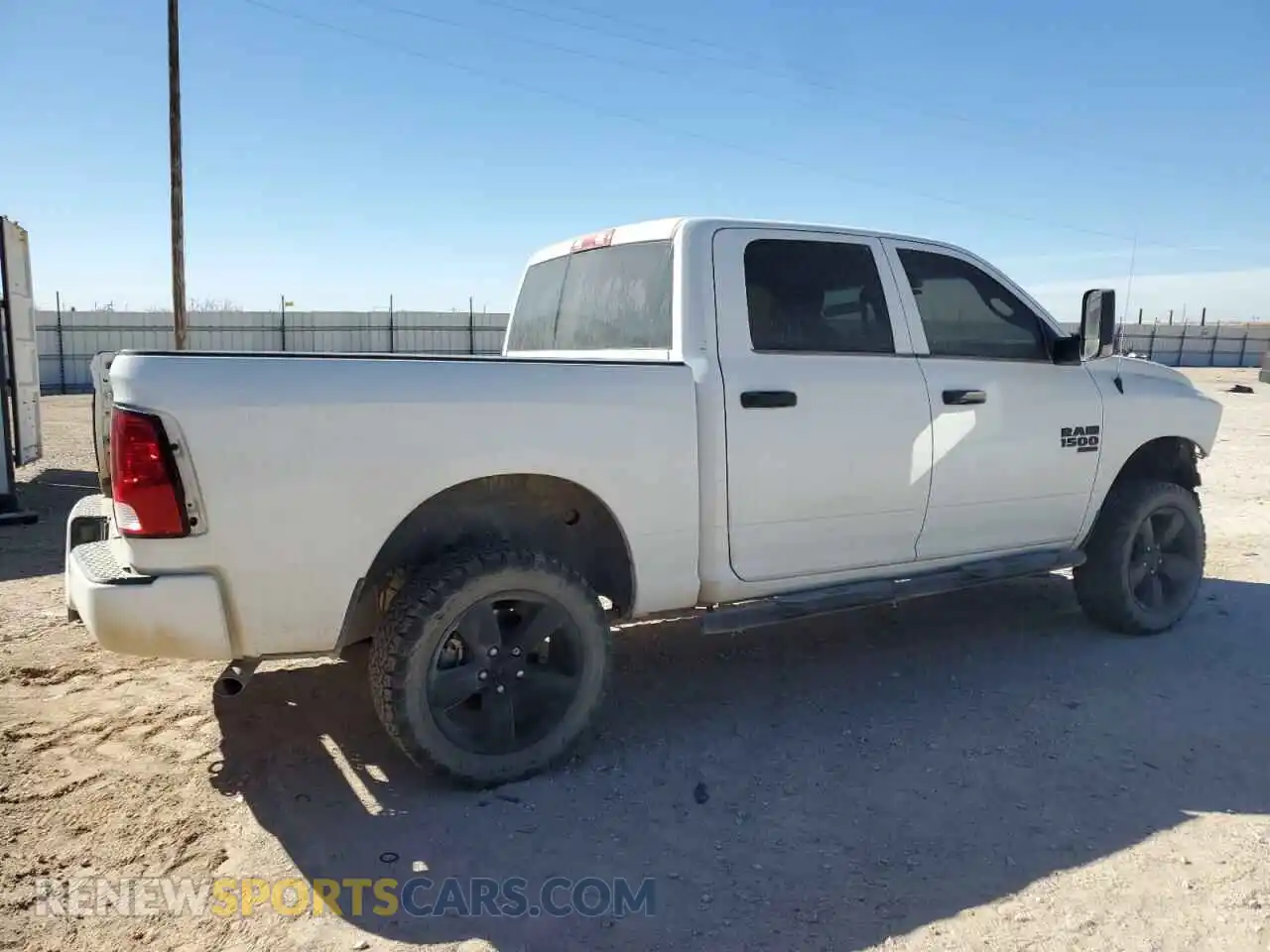 3 Photograph of a damaged car 3C6RR7KG3MG599632 RAM 1500 2021