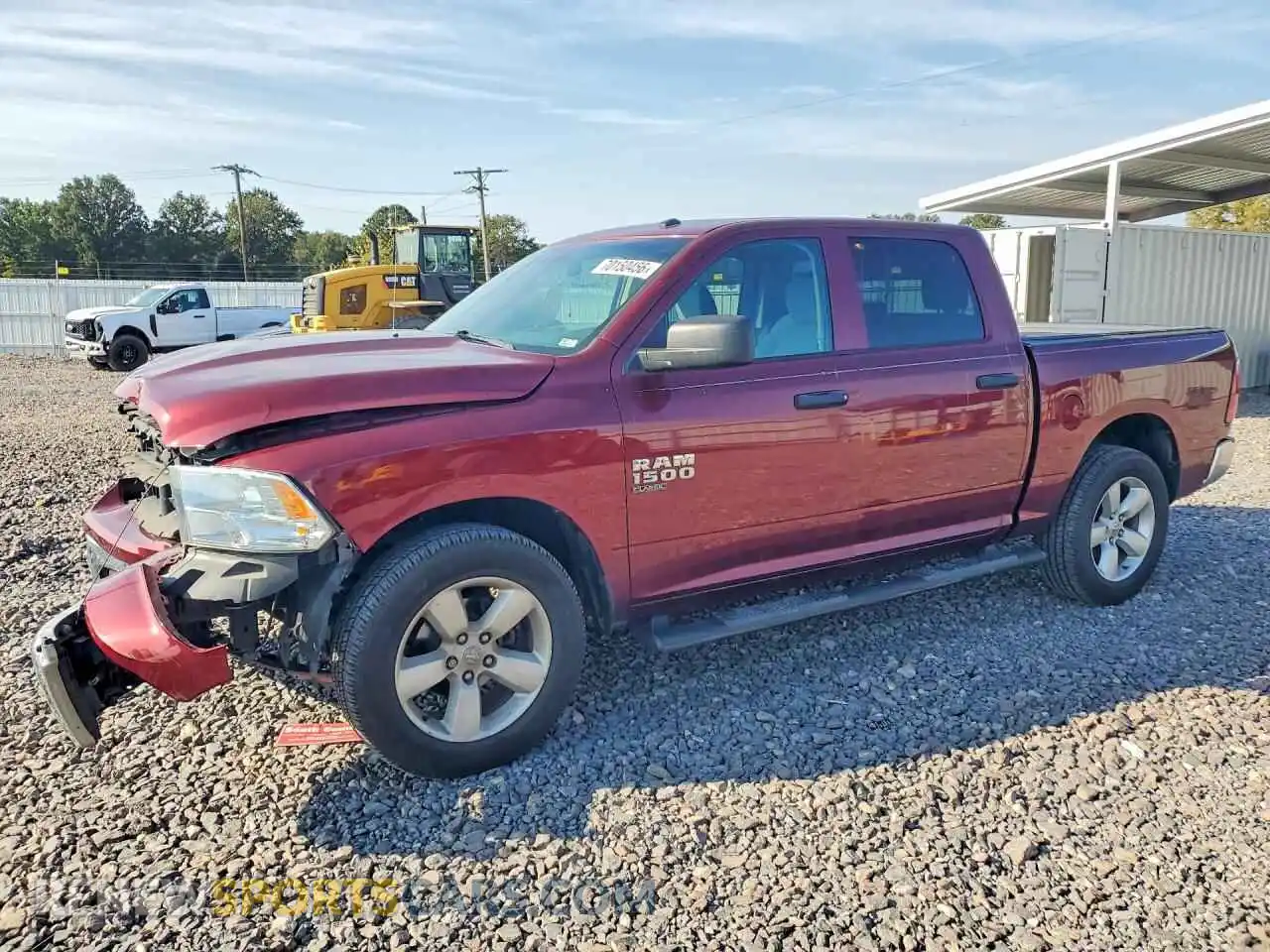 1 Photograph of a damaged car 3C6RR7KG7MG564561 RAM 1500 2021