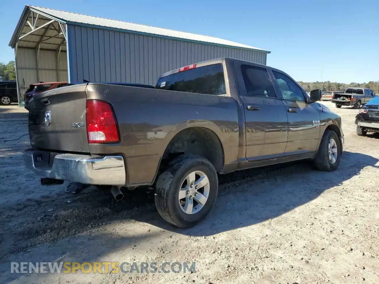 3 Photograph of a damaged car 3C6RR7KG7MG587807 RAM 1500 2021
