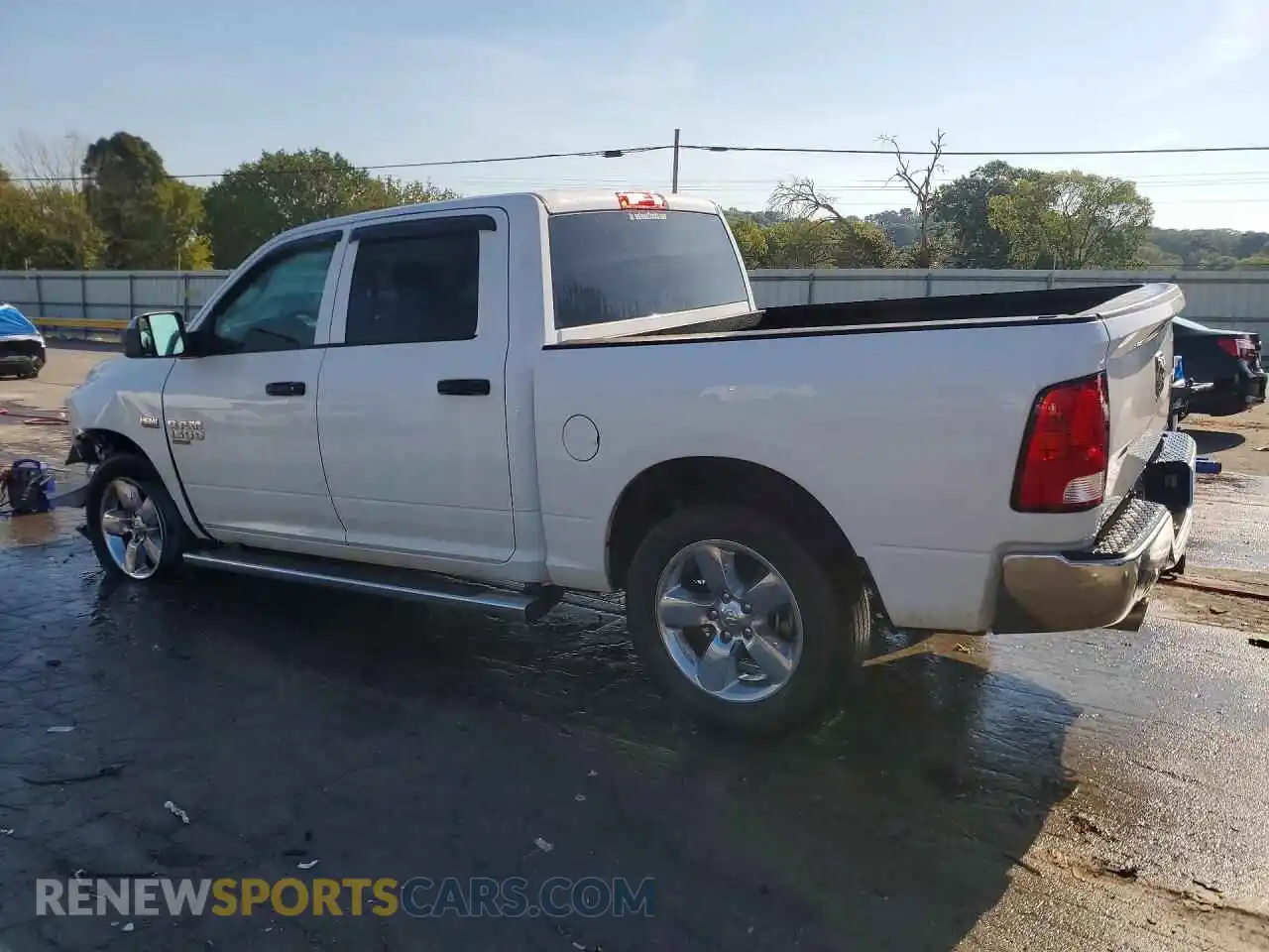 2 Photograph of a damaged car 3C6RR7KT0MG665292 RAM 1500 2021