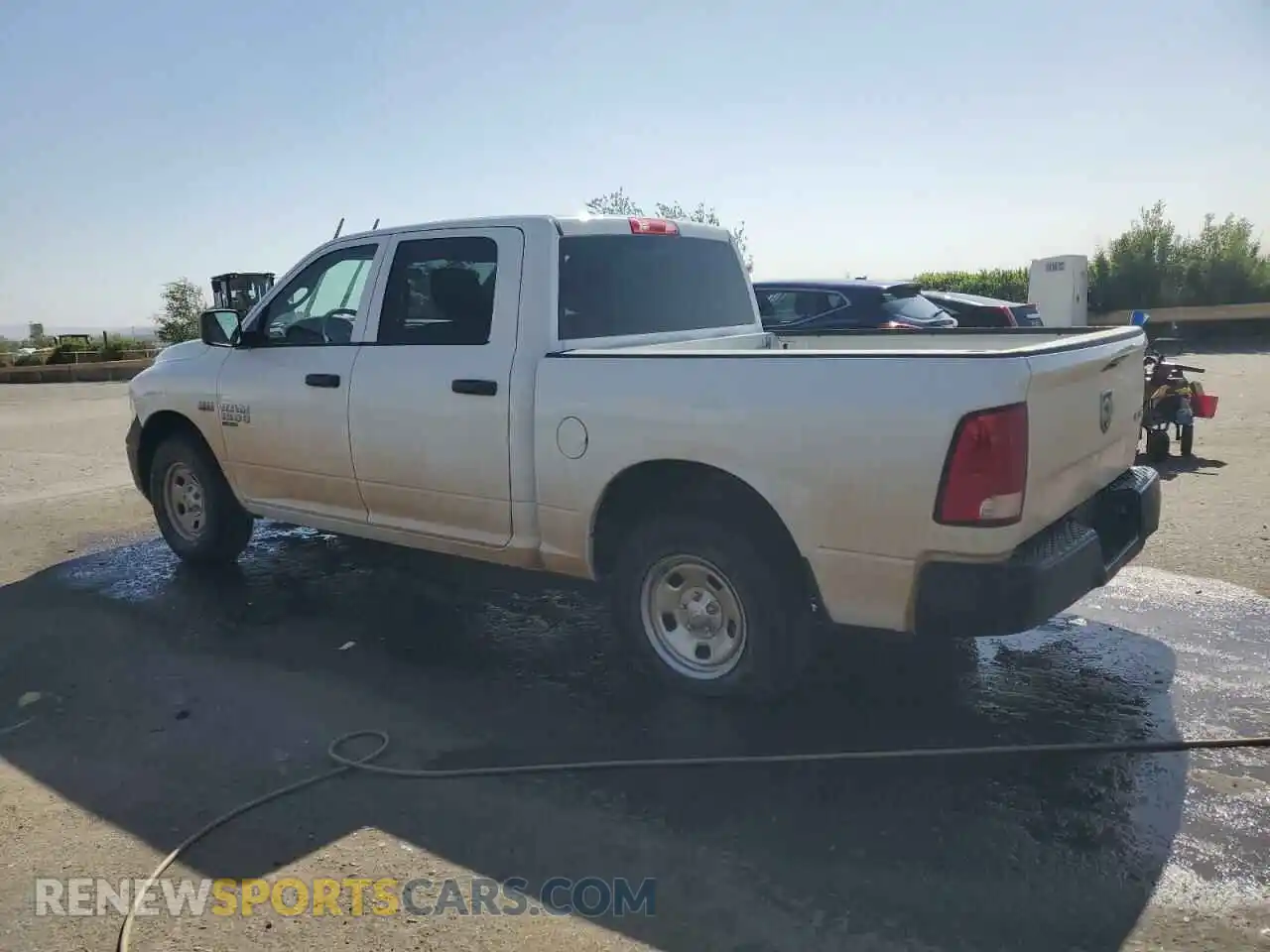 2 Photograph of a damaged car 3C6RR7KT3MG685648 RAM 1500 2021