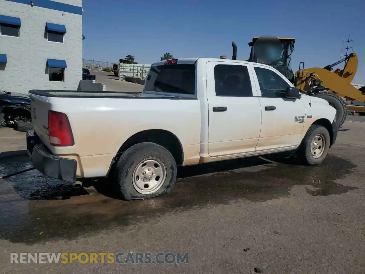 3 Photograph of a damaged car 3C6RR7KT3MG685648 RAM 1500 2021