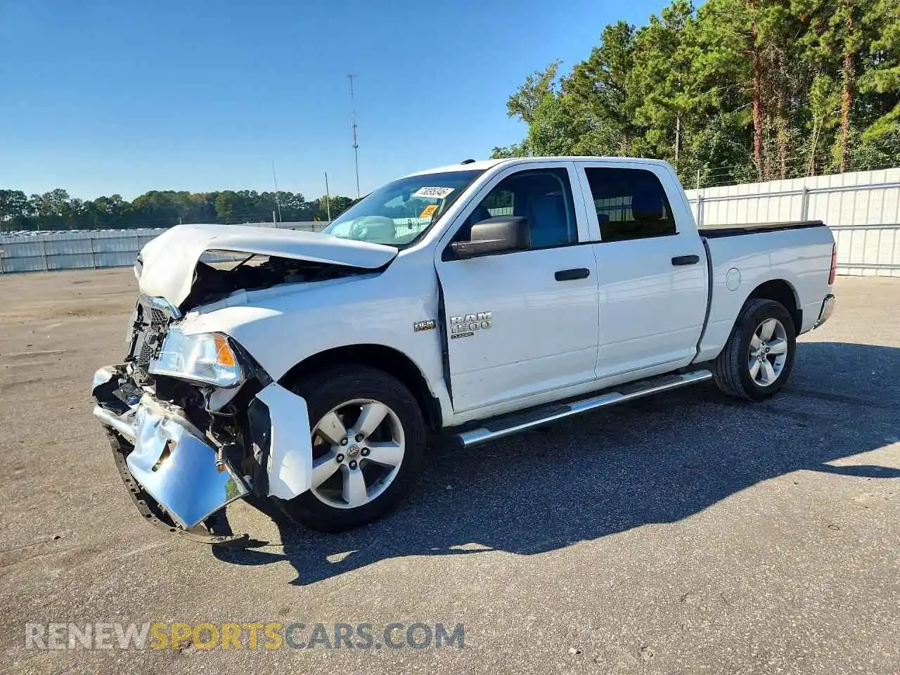 1 Photograph of a damaged car 3C6RR7KT6MG536294 RAM 1500 2021
