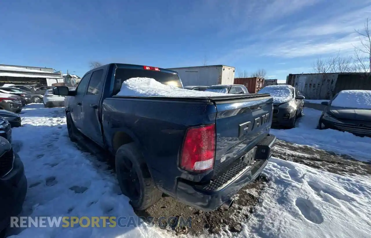 3 Photograph of a damaged car 3C6RR7KT9MG527394 RAM 1500 2021