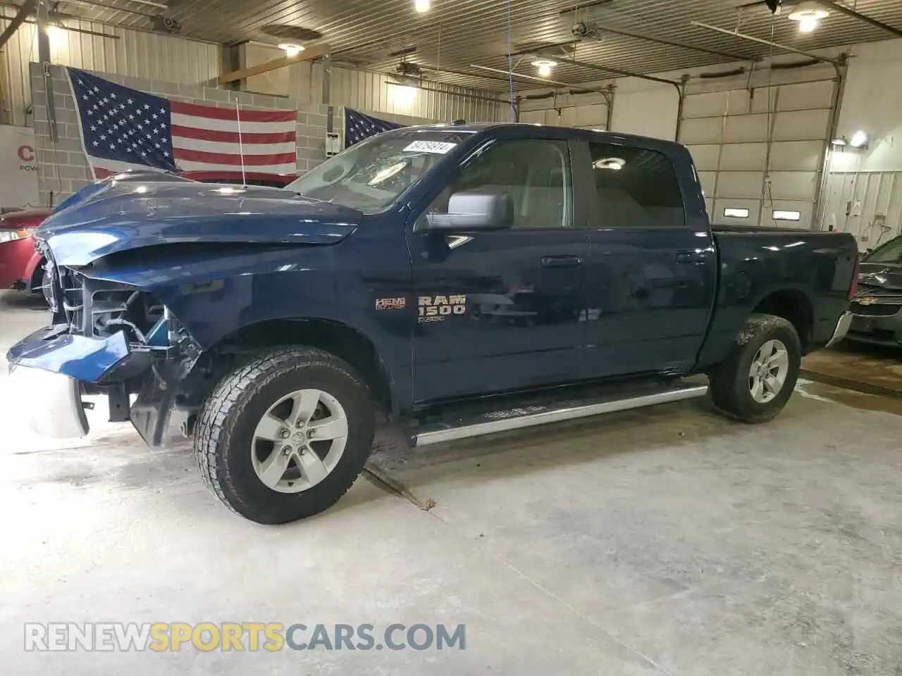 1 Photograph of a damaged car 3C6RR7LT8MG691654 RAM 1500 2021