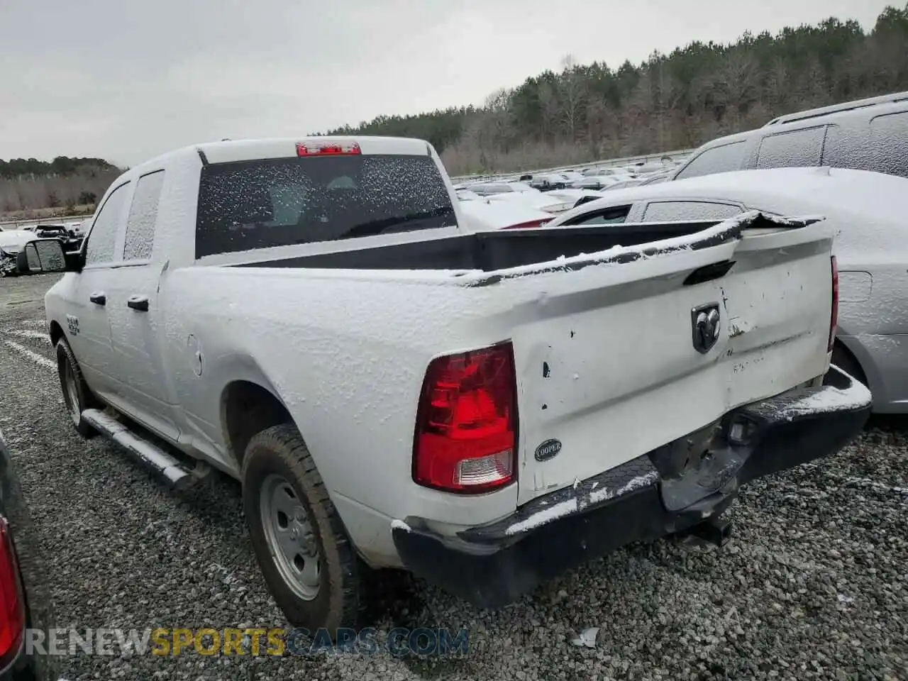 2 Photograph of a damaged car 1C6RR6FG0NS198750 RAM 1500 2022