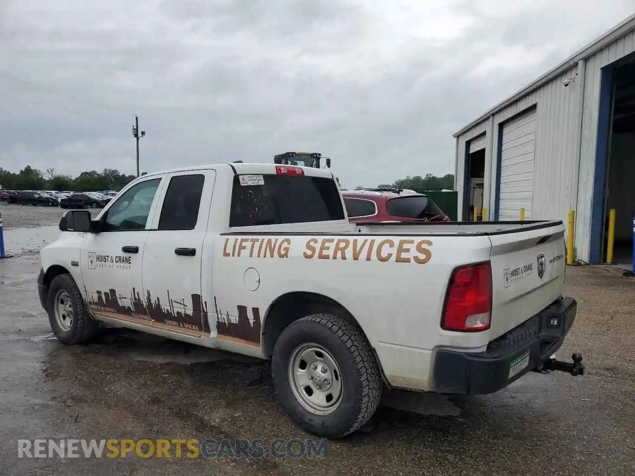 2 Photograph of a damaged car 1C6RR6FT4NS153534 RAM 1500 2022