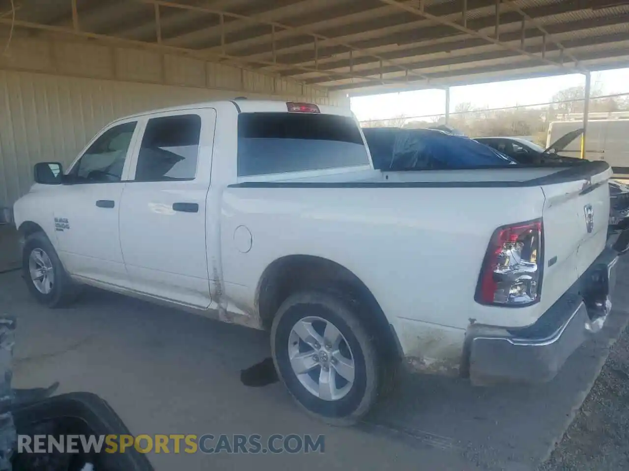 2 Photograph of a damaged car 1C6RR6LG4NS203002 RAM 1500 2022