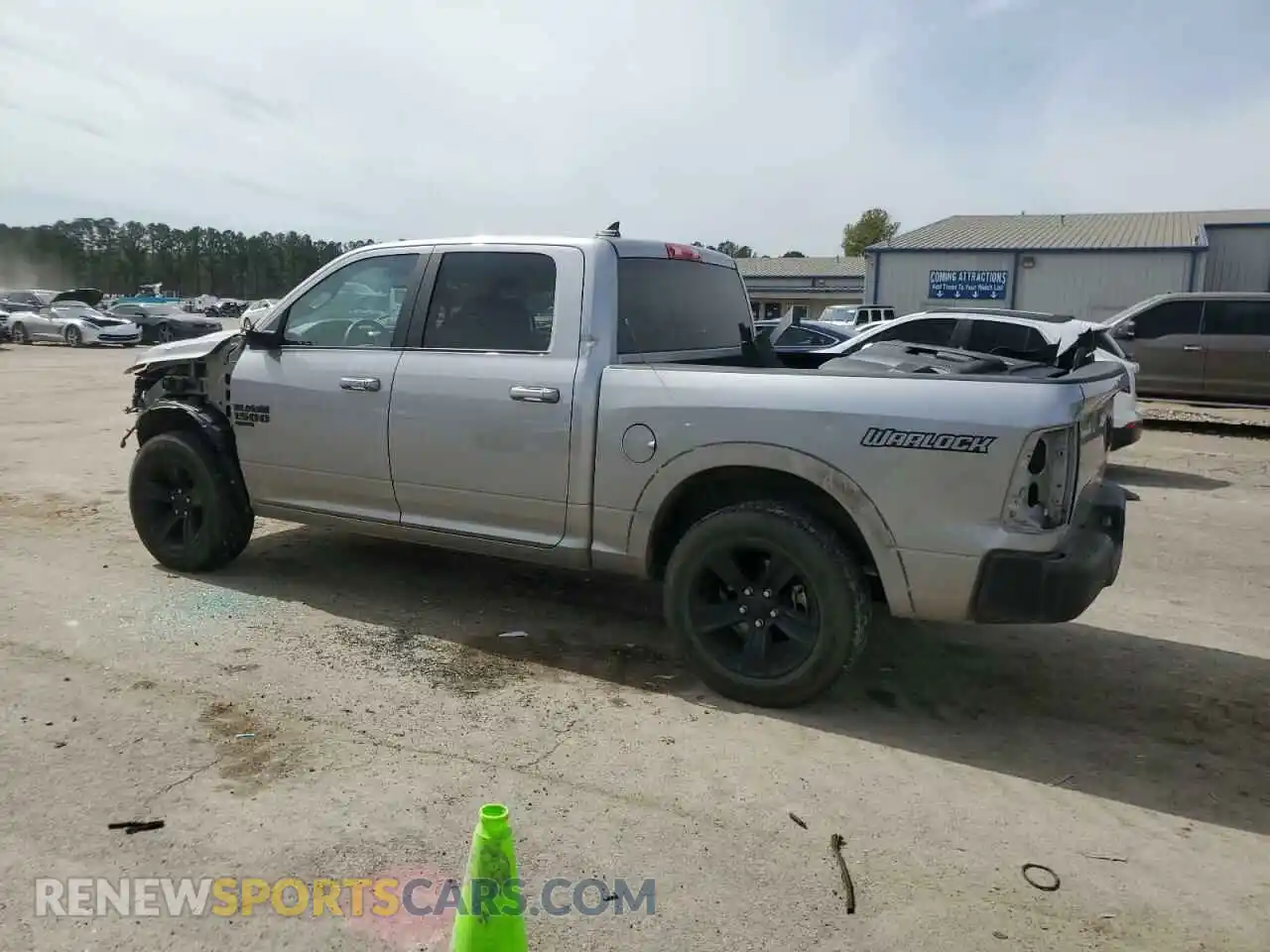 2 Photograph of a damaged car 1C6RR6LG5NS221847 RAM 1500 2022