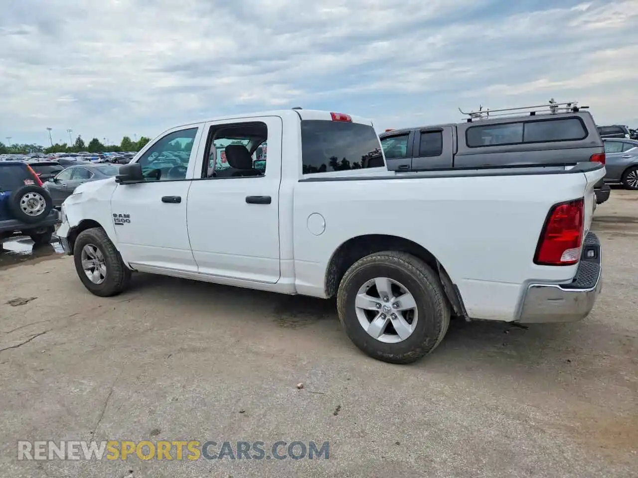 2 Photograph of a damaged car 1C6RR6LG7NS185689 RAM 1500 2022