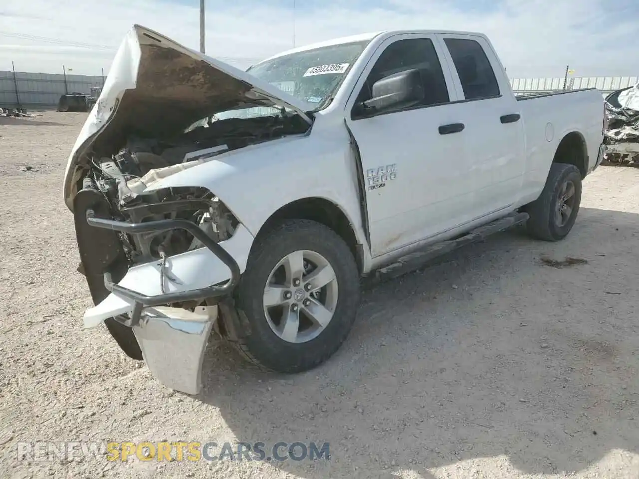 1 Photograph of a damaged car 1C6RR7FG0NS230358 RAM 1500 2022