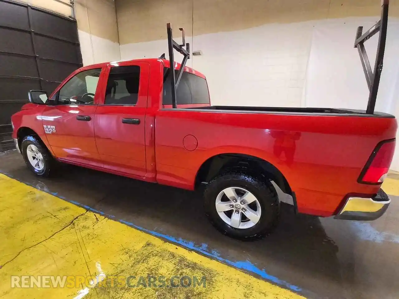 2 Photograph of a damaged car 1C6RR7FG0NS245846 RAM 1500 2022