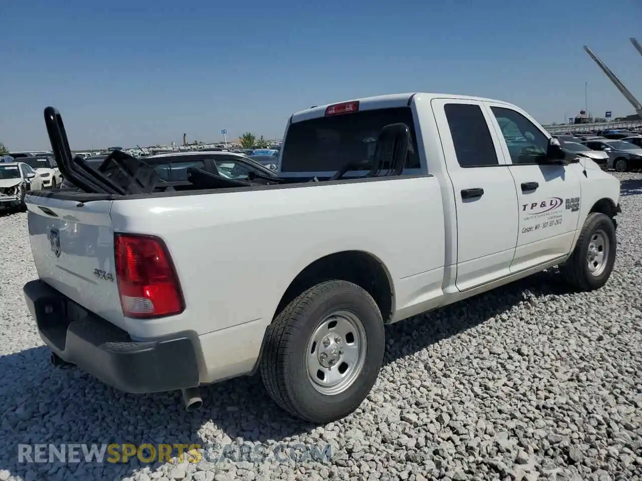 3 Photograph of a damaged car 1C6RR7FG6NS174958 RAM 1500 2022