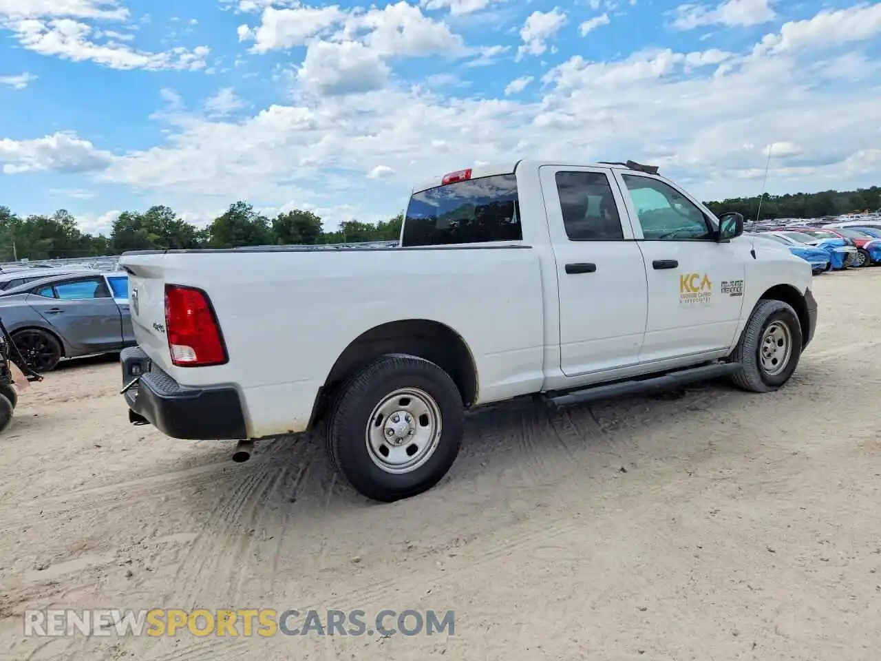 3 Photograph of a damaged car 1C6RR7FG8NS245884 RAM 1500 2022